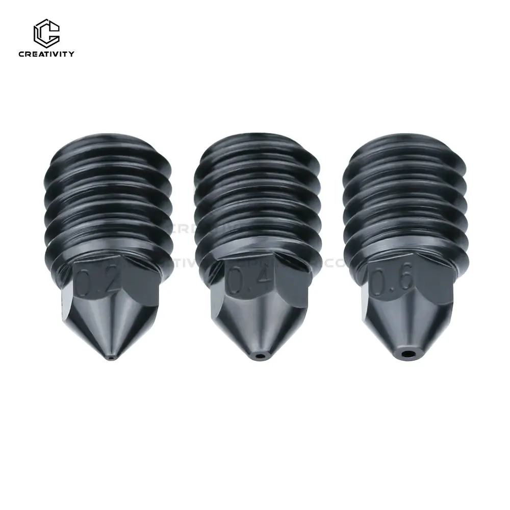 High End Hard Steel Nozzle For Bambulabx1,x1c, Lab x1,Lab x1c Carbon Combo P1P P1S 500℃ Wear-resistant High Temperature Nozzles