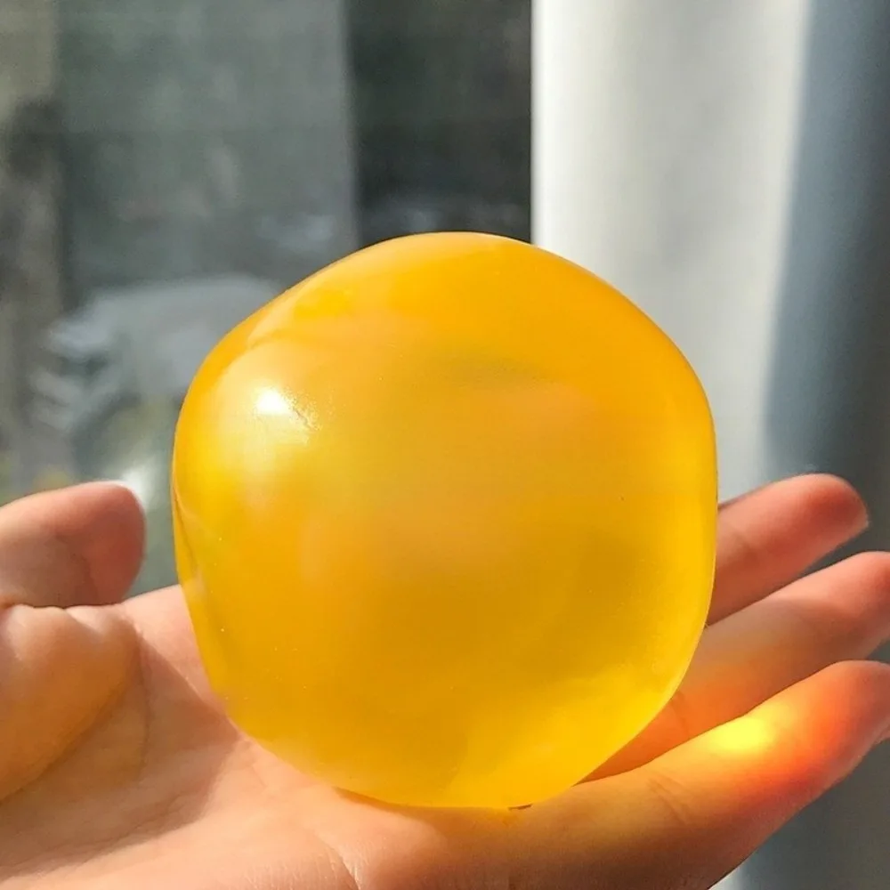 Soft Simulated Maltose Squeeze Toys Transparent Slow Resilience Soft Simulated Maltose Stress Relief Plasticity Fidget Toy