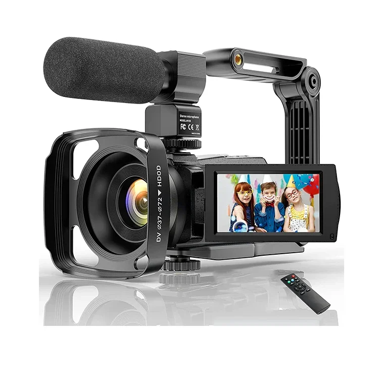 4K HD Handycam Camcorders DSLR Camera For YouTube Live Video Camera Streaming Vlogging