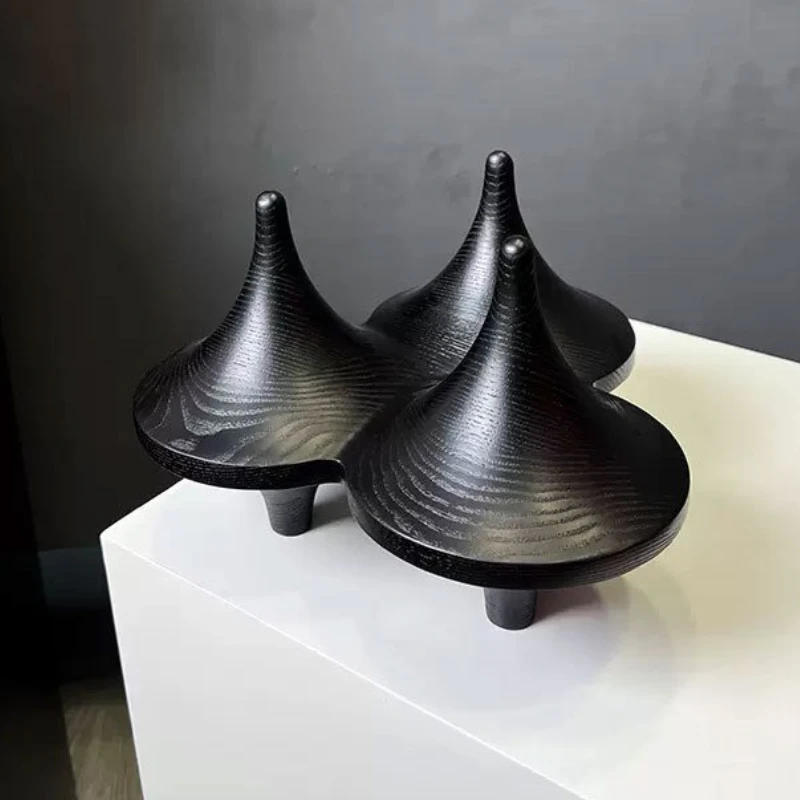 Creative Gyroscope Figurines Modern Art Decoration Sculptures Living Room Luxury Figurine Original Miniature Ornament Funny Gift