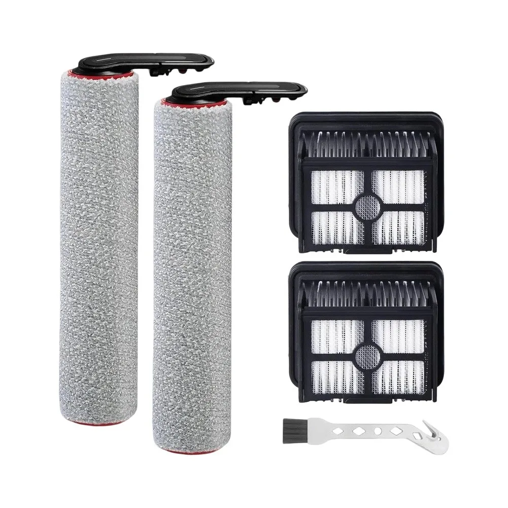 Roller-Brush & HEPA Filter Set For Dreame H15 For Pro Heat H16 For Pro Steam Vacuum Cleaner Replacement-Parts