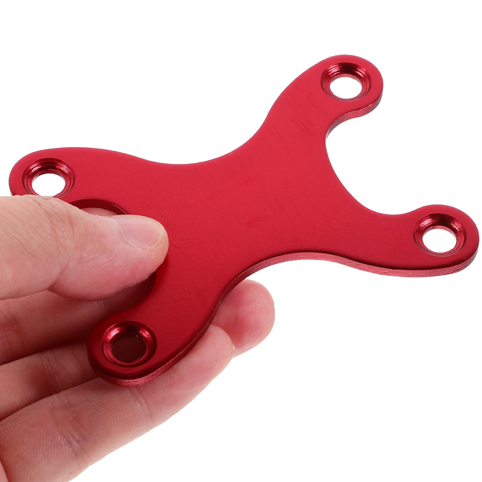 2 Pcs Skateboard Bridge Fixing Support Household Accessory Aluminum Hardwares Gasket Professional