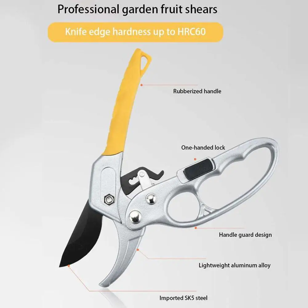 Garden Shears Home Gardening Hand Protection Pruning Tools Segment Shears Fruit-tree Shears Garden Shears Twig Shears