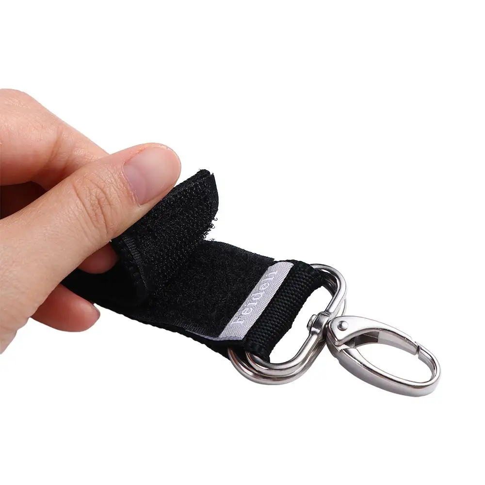 Baby Newborn Metal 360 Degrees Nylon Stroller Hook Diaper Bag Hanger Stroller Accessories Pushchair Clip