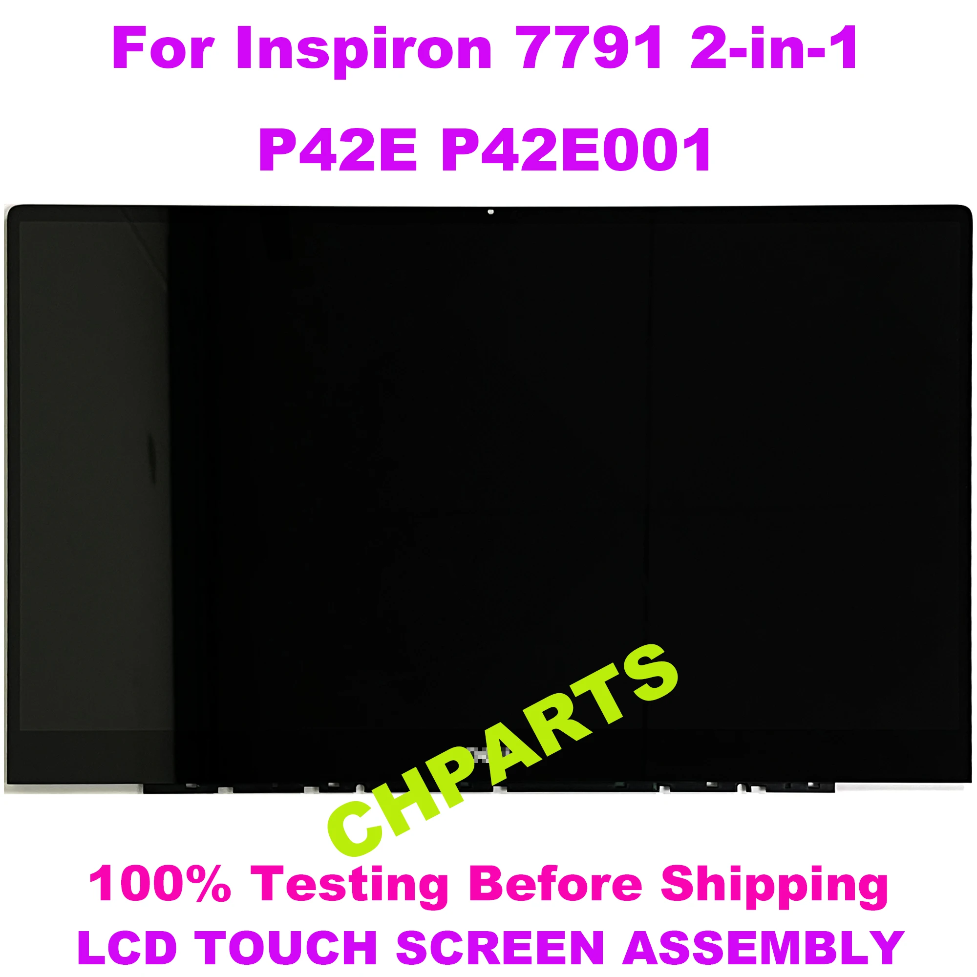 Imagem -02 - Fhd 1080p Lcd Tela de Toque para Dell Inspiron 7791 2-em1 P42e P42e001 Painel de Montagem de Substituição do Portátil Display 17.3
