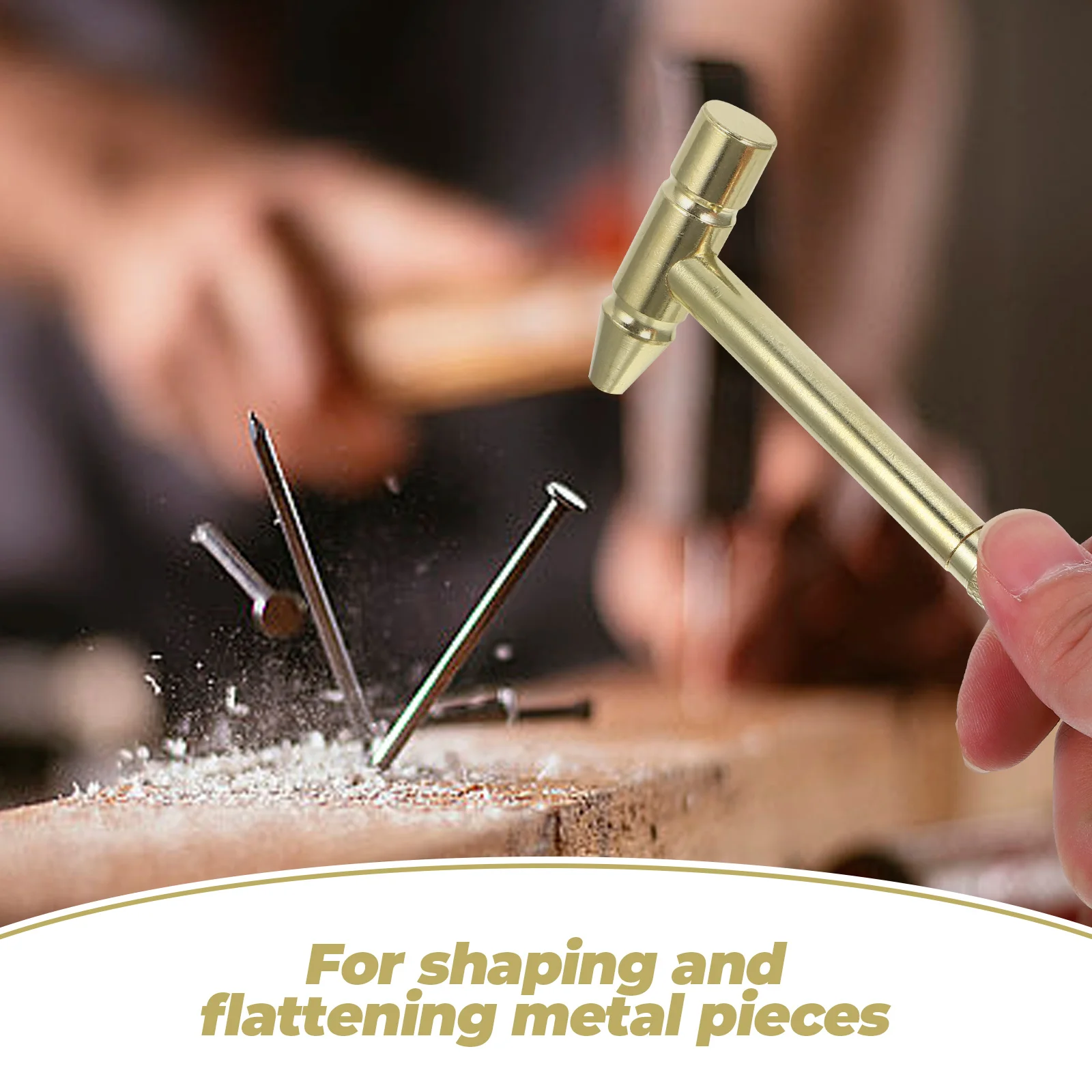 

2Pcs 6 in One Multifunctional Solid Brass Repair Tool Precision Installation Durable Easy Storage