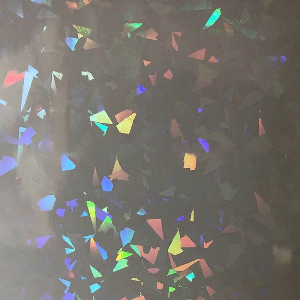 

50pcs Waterproof Holographic Cold Laminate Sheet Cuttable Self-Adhesive Cold Laminating Sheets Transparent