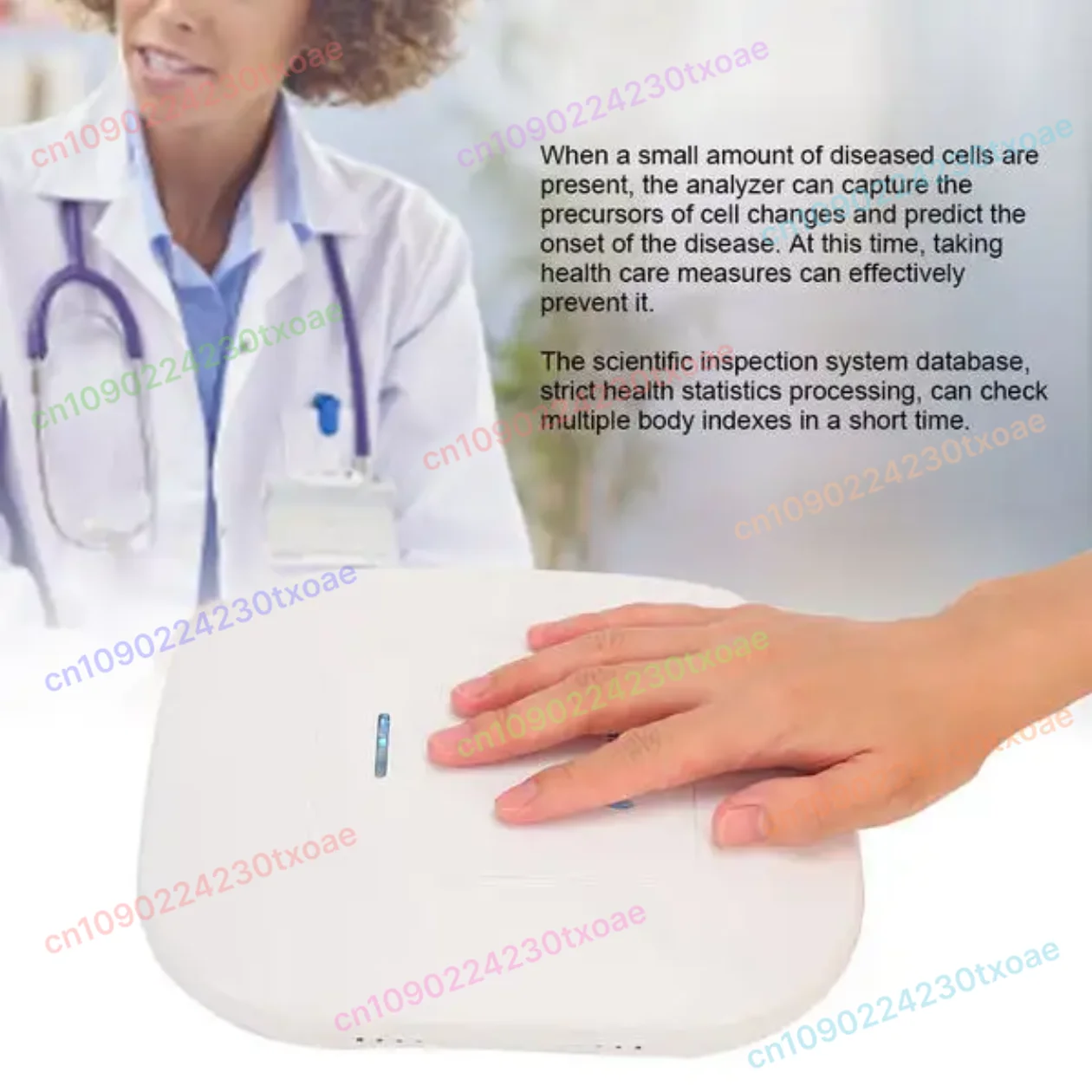Quantum Resonance Magnetic Analyzer Hand Touch Quantum Body Analyzer Multi-language With 52 Reports For Sub-health Test QMR-998