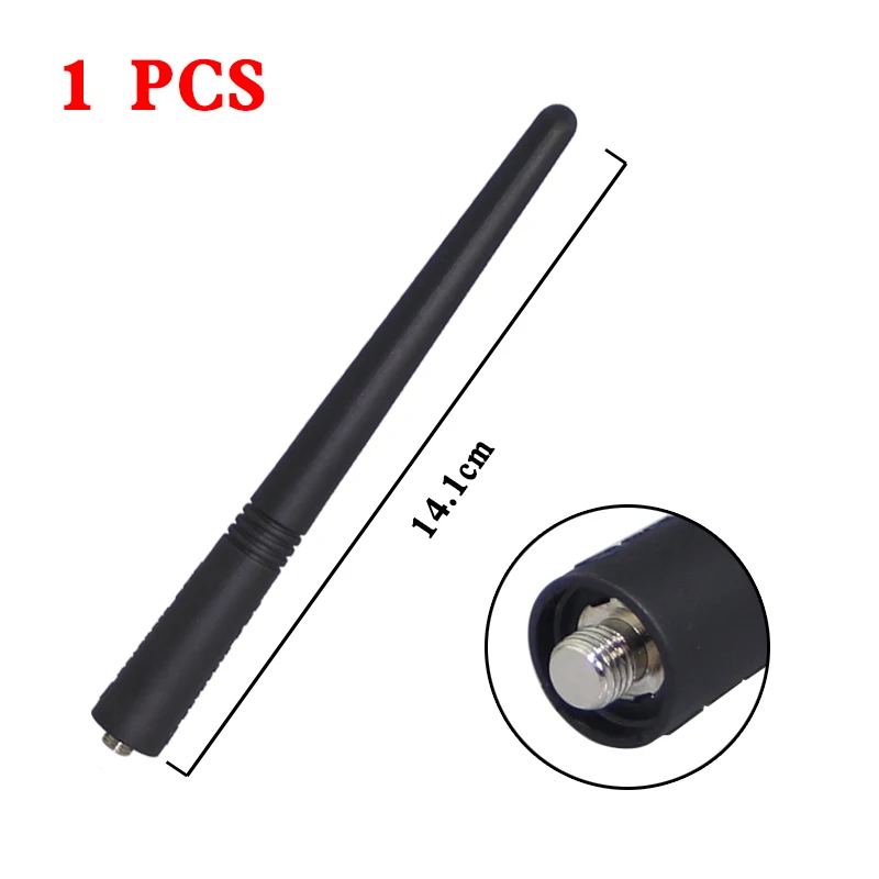 

Short 14cm rubber whip antenna UHF 400-470mhz for Motorola HT750 GP328 GP344 GP388 GP340 GP580 PRO5150 EP450 PTX760 GP388 etc