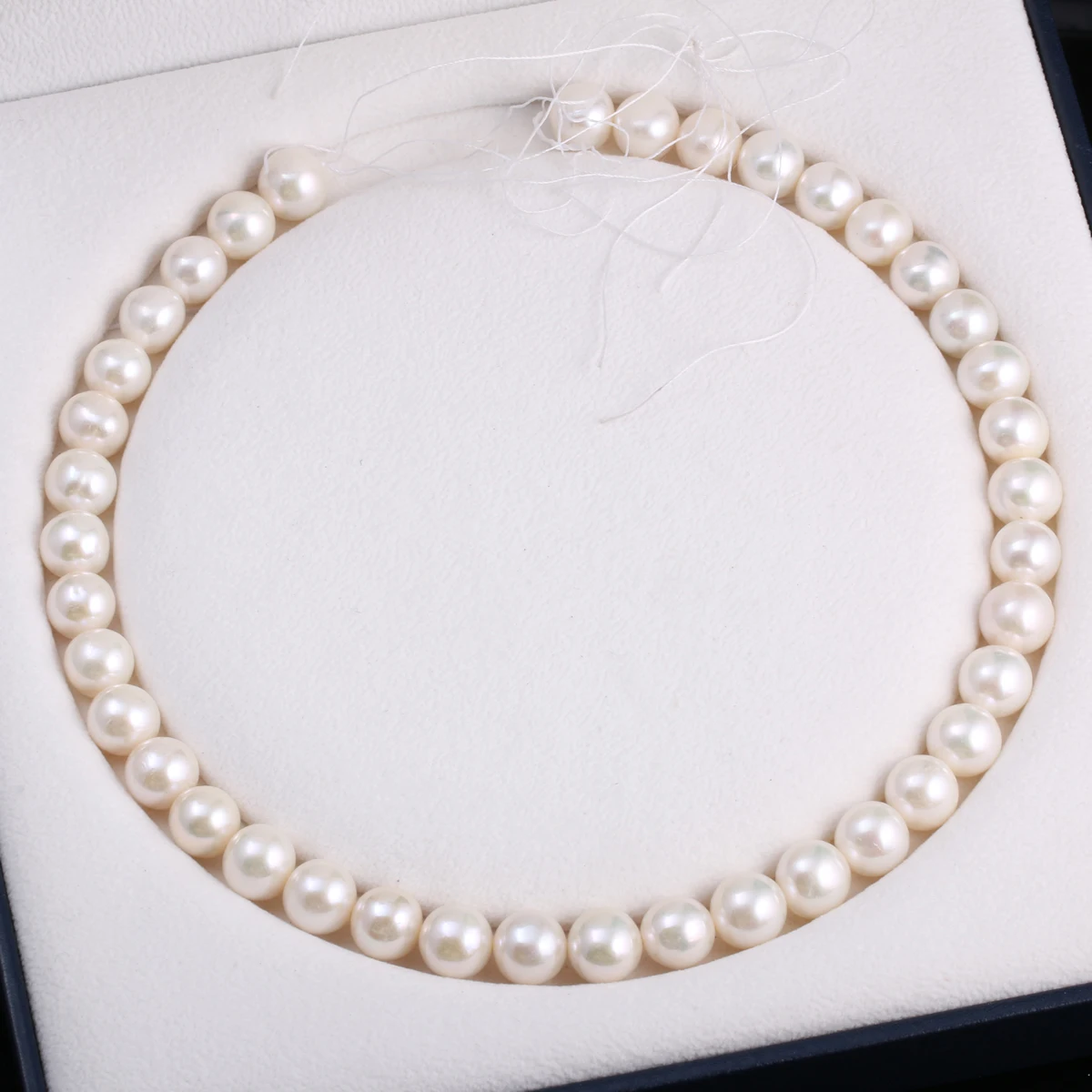 

11-12mm 6A Natural Freshwater Pearl Round Beads High Quality for DIY Women Men Necklace Bracelets Jewelry Making Accessories