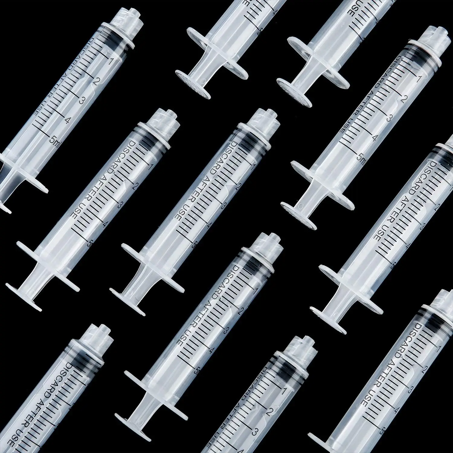 

5ml Luer Lock Syringe, Syringes Without Needle, Disposable Syringe Individually Wrapped(20)