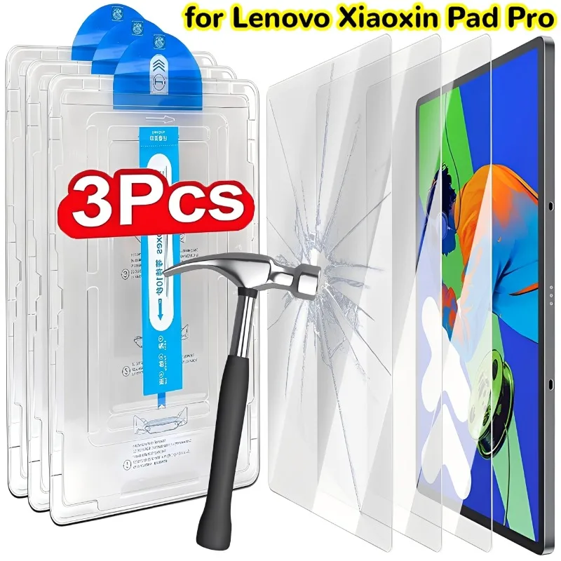 

Для Lenovo Xiaoxin Pad Pro 12,7-дюймовые защитные пленки из закаленного стекла с простым установочным комплектом для Lenovo Xiaoxin Pad Pro 2025