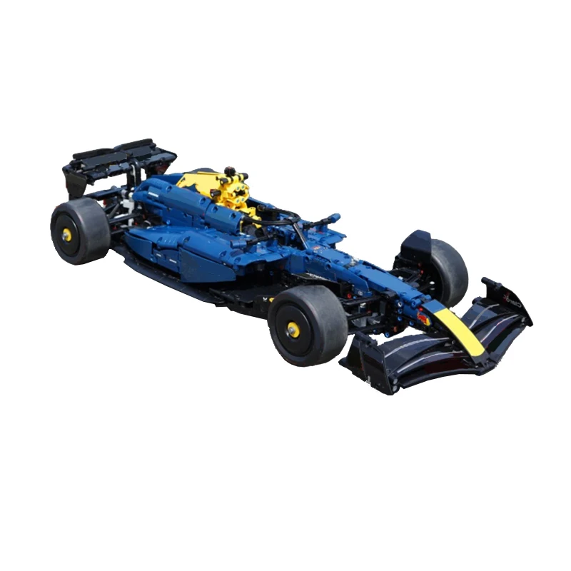 1551 قطعة من مكعبات البناء المعيارية القابلة للتخصيص، نموذج سباق تقني، لعبة تعليمية إبداعية يمكنك صنعها بنفسك، هدية للمهرجانات