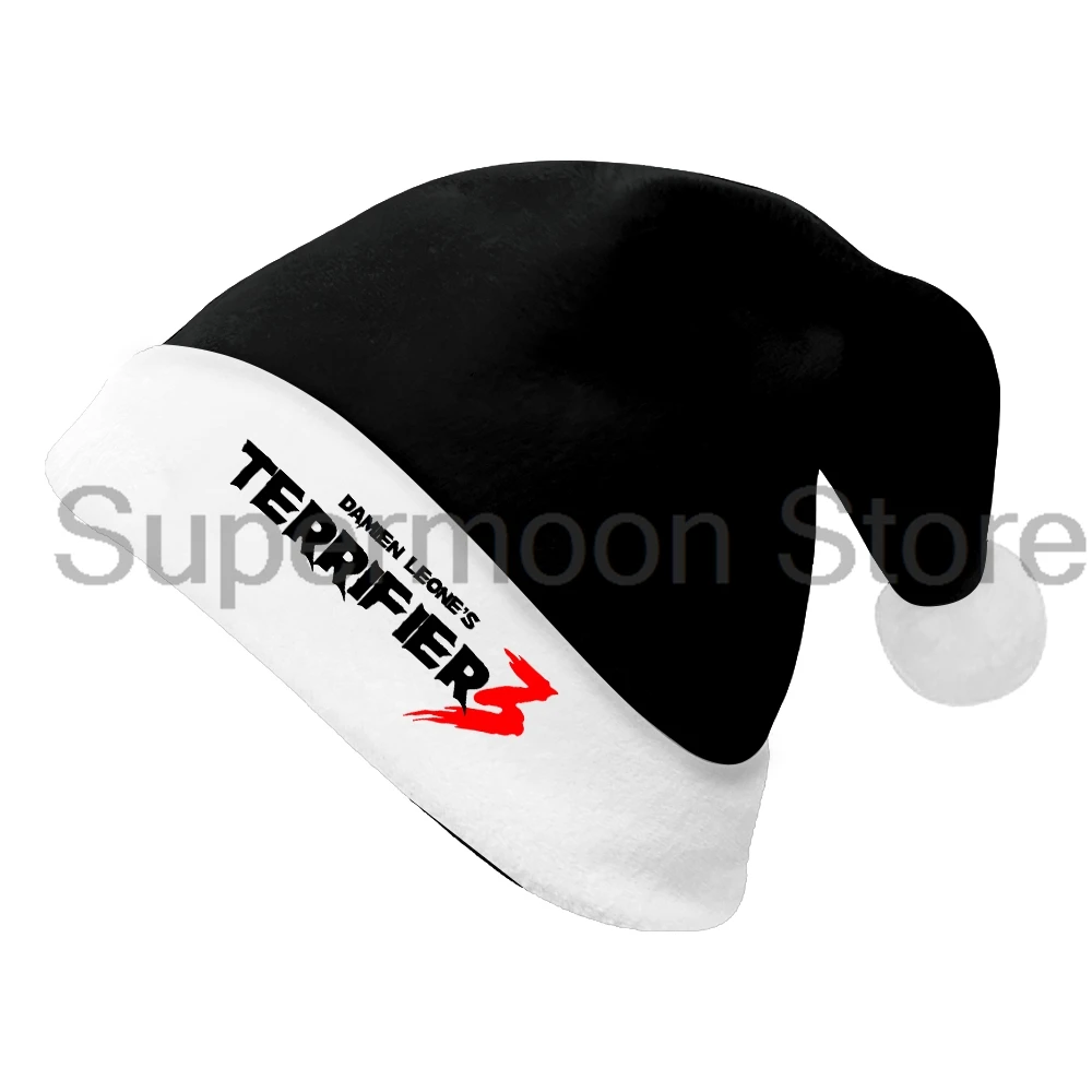 Terrifier 3 Santa Hat Classic Cap For Adult Kids Christmas Multicolor Festive Holiday Party Hat