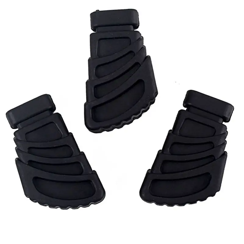 ABME Drum Stool Leg Covers 3Pcs Drum Kit Accessories Rubber Pads Snare Stand Tripod Mat Replacements