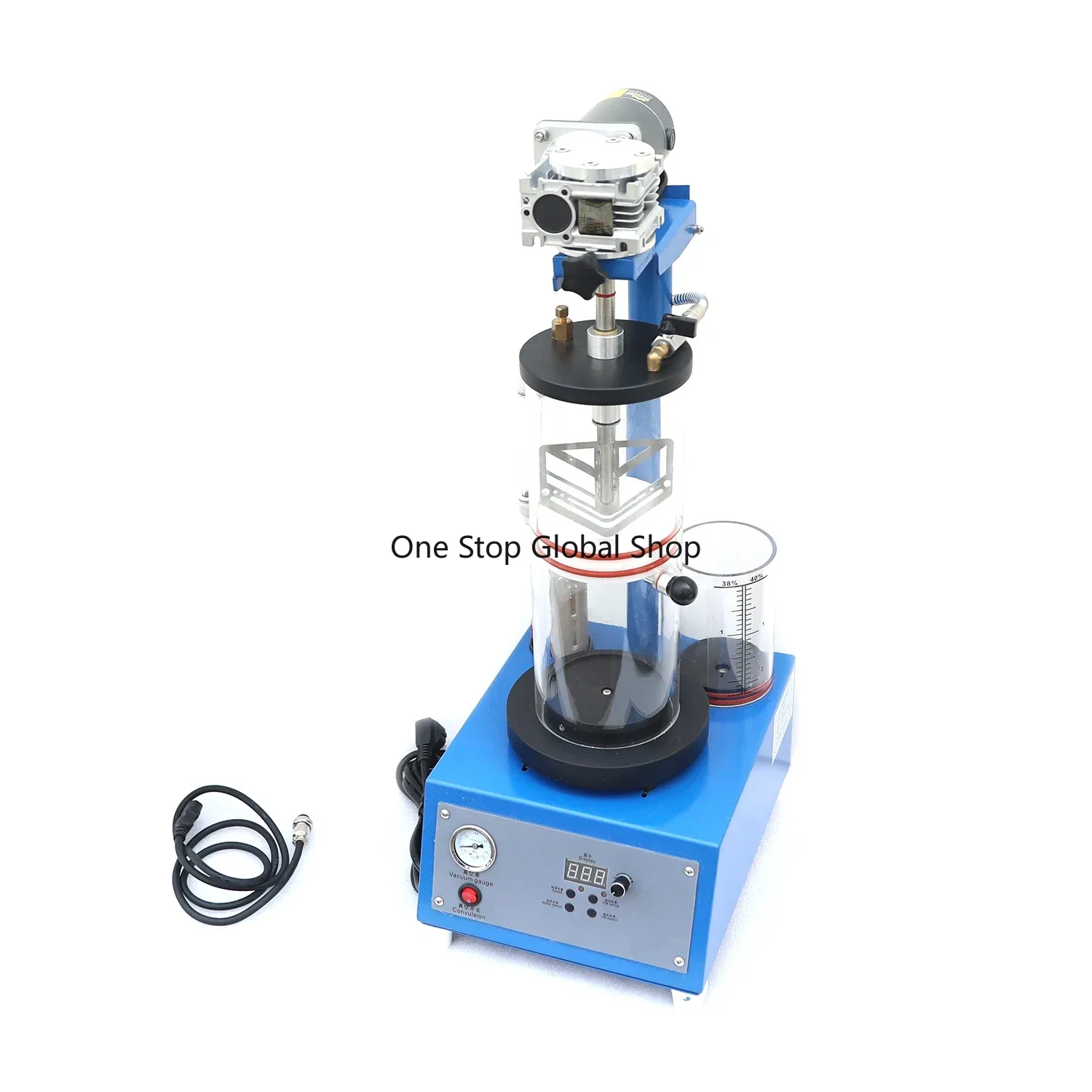 New Arrival MINI Jewelry Investment Mixer Jewelry Plaster Casting vacuum vibrating powder mixer for jewelry casting process