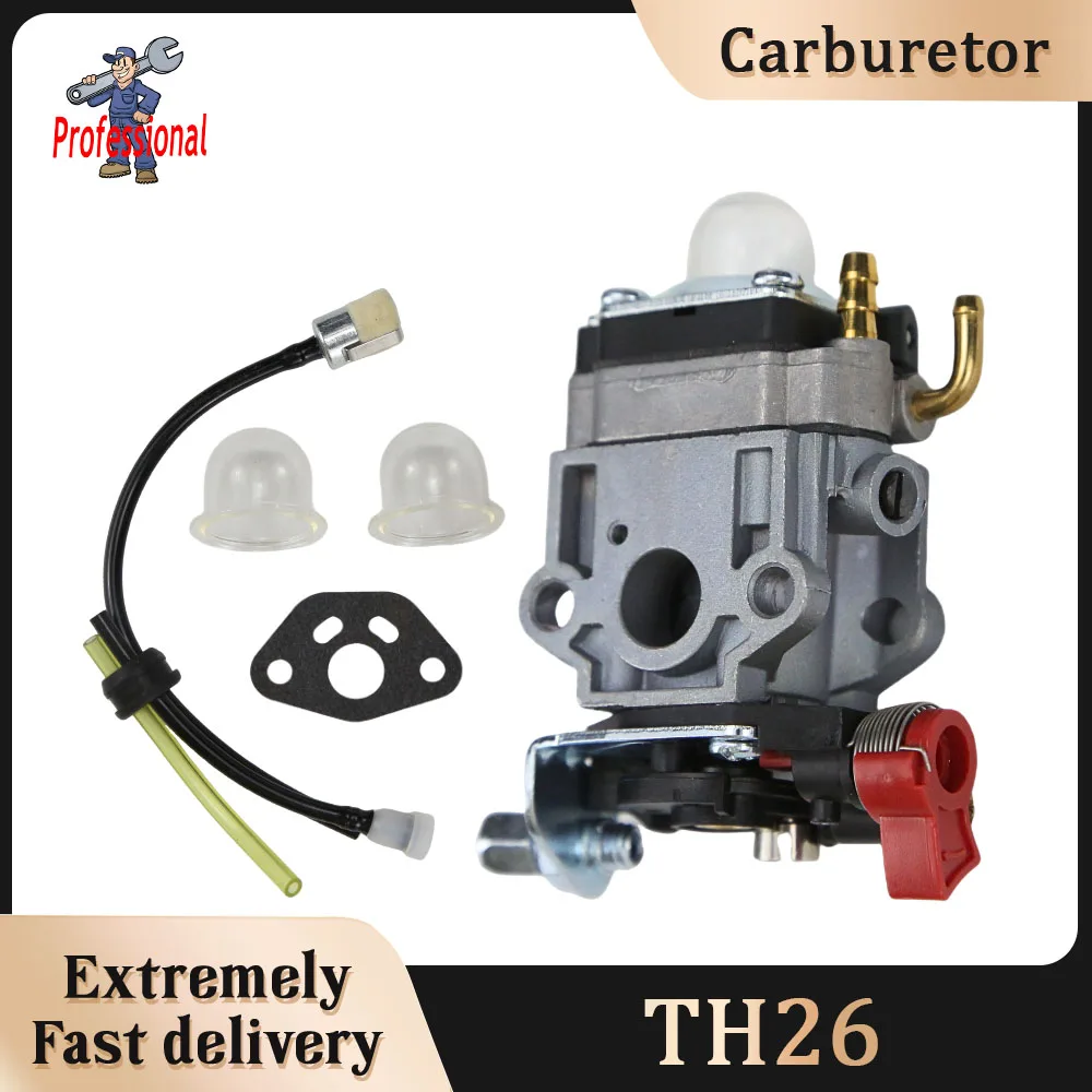 

Carburetor Kit For TH23 TH26 TH34 Oleo BV162 23CC 25CC 26CC 33CC 35CC 2 Stroke Trimmer Blower Lawn Mower Engine