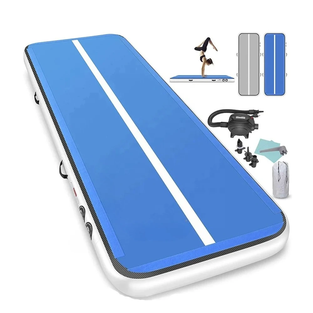 for Cheer Gymnastics Clubs Dance Studios Mobile Programs Home 12mX2mX20cm Air Floor Air-filled Tumbling Track Air Track Used