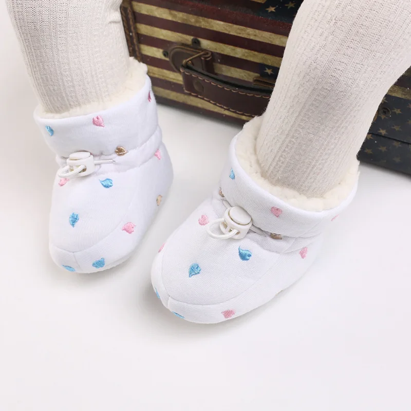 Multi-color Comfort Baby Girls Shoes Newborn Infant Crib First Walker Anti-slip Toddler Shoes Adorable Prewalker Baby Slippers