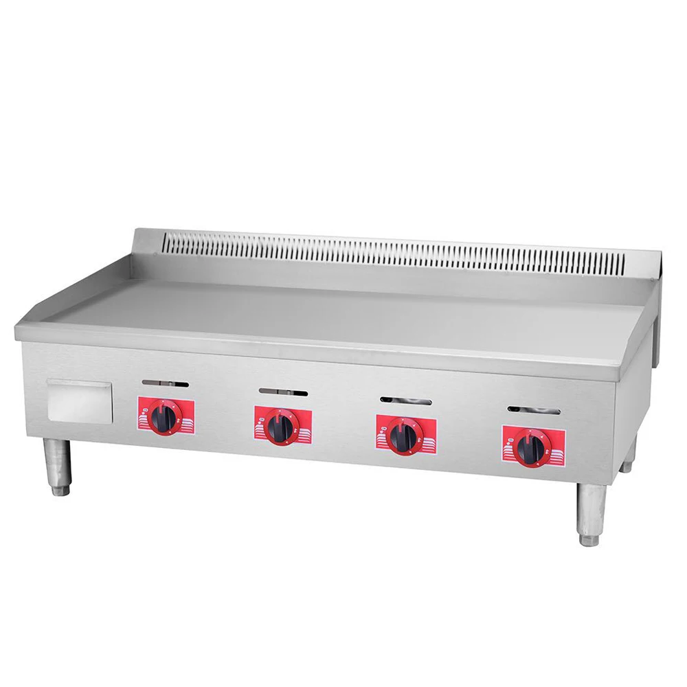 Multifunctional Electric Flat Top Grill Gas Stainless Steel Square  Electric Barbecue Machine Plancha Para Tacos Con Lava Manos