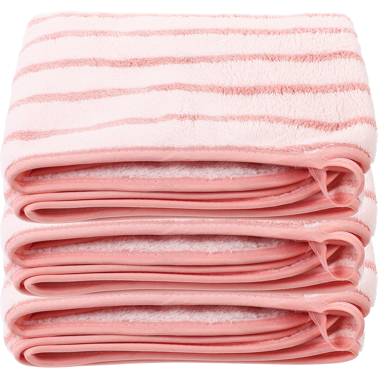 3 قطعة مجموعة مناشف الصوف المرجاني مناشف حمام ناعمة ماصة للمنزل فندق سبا الصالة الرياضية السفر أساسيات الحمام الكبيرة #3