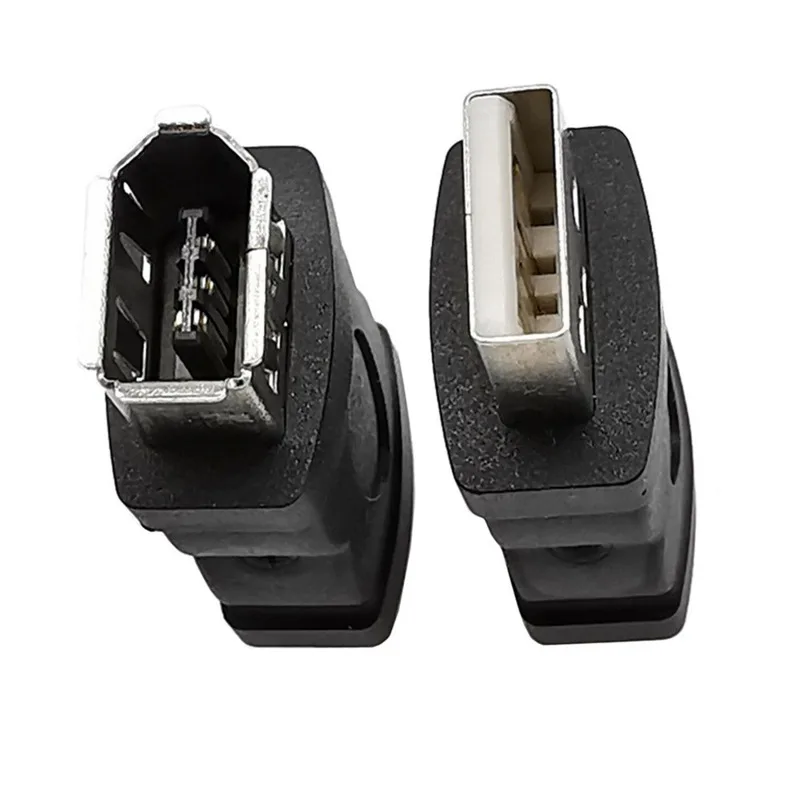 محول USB ذكر إلى ذكر لـ Firewire IEEE 1394 ، 6 دبوس ، USB 2.0 ، موصل للكاميرا ، الهاتف المحمول ، مشغل MP3