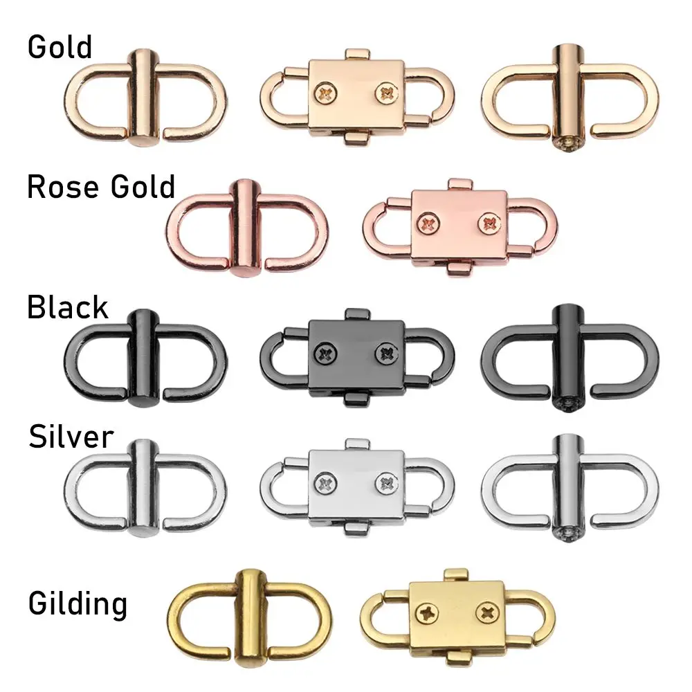 Adjustable Metal Buckle Clip Handbag Chain Strap Length Shorten Bag Accessories