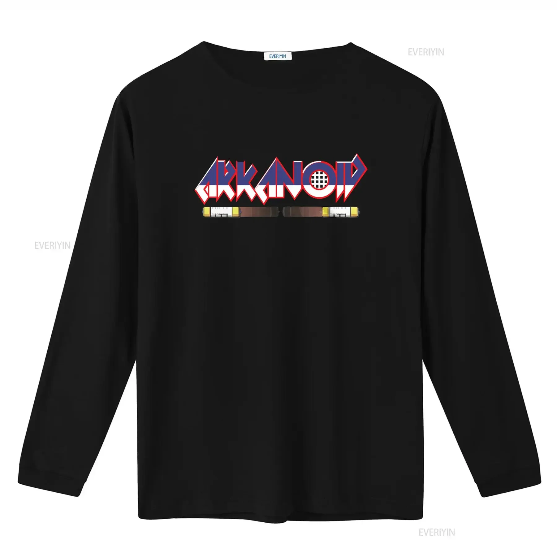 Classic Arkanoid Video Game Design T Shirt for Retro Gaming Fans vintage Washed homme Stylish streetwear Top For Everyday Wear