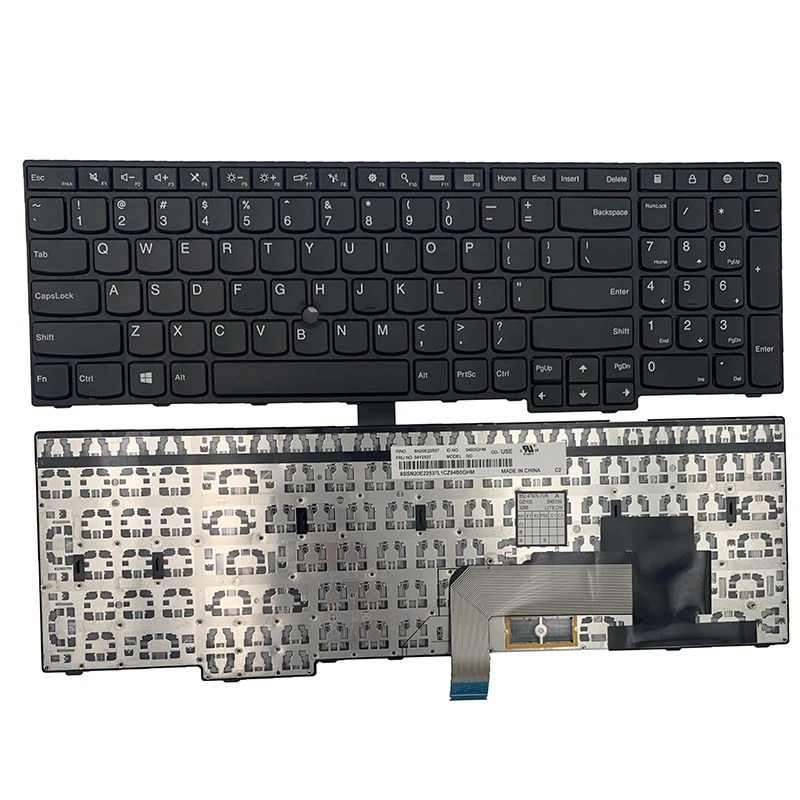 

US Keyboard No Pointer for lenovo IBM Thinkpad E550 E555 E550C E560 E565