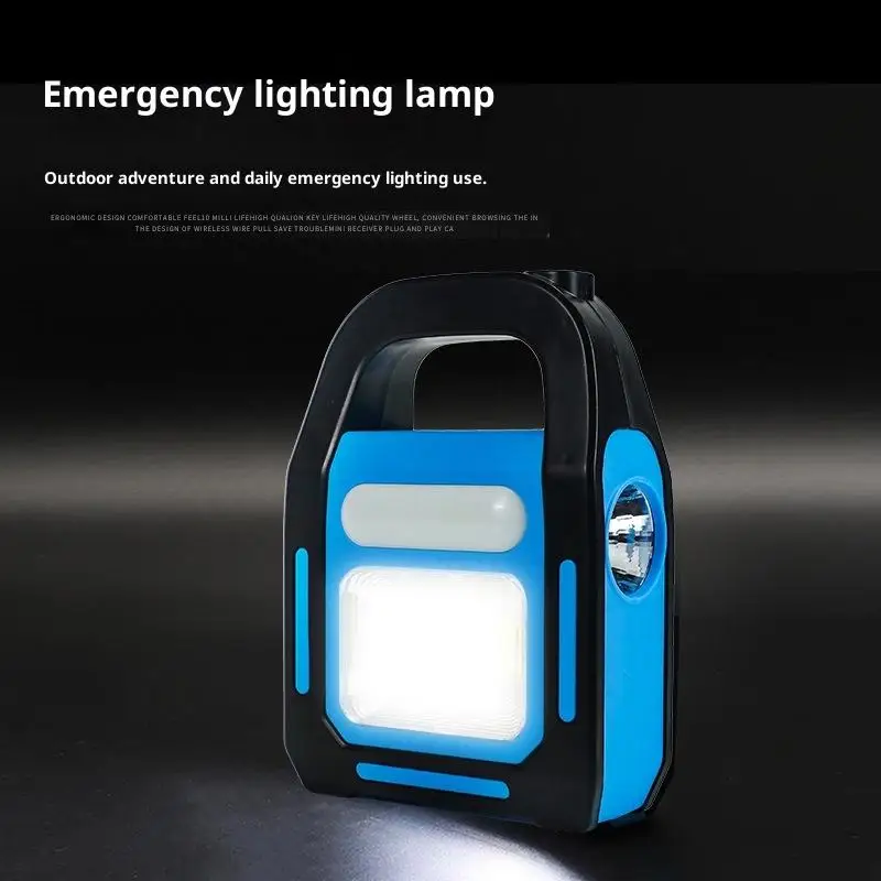 

Waterproof Outdoor Solar Lantern with Emergency Flashlight Feature; Enhanced 3-Light Modes for Garden Decor