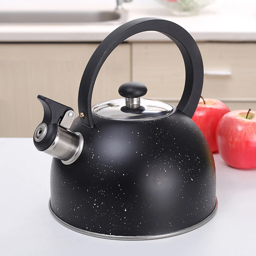 

Stainless Steel Whistle For Induction Gas Cooker Boil Water Hanging Pot Hot Soup Coffee Tableware Home Use Kitchen
