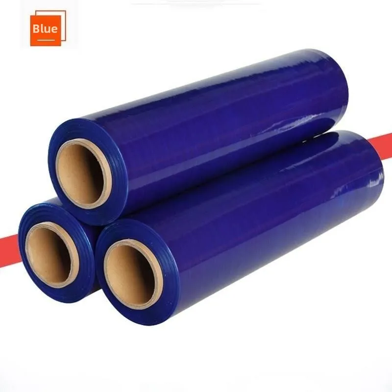 Thickened Transparent Plastic Stretch Film Industrial Preservation Wrap Film Black Packaging Film Food Grade Cling Film