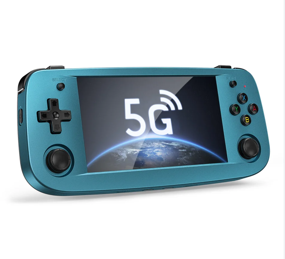 

Retro Portable Handheld Pocket Gaming Console 4.95 Inch OLED Screen 5G Wifi -compatible HD TV Out 4000 Games RG503