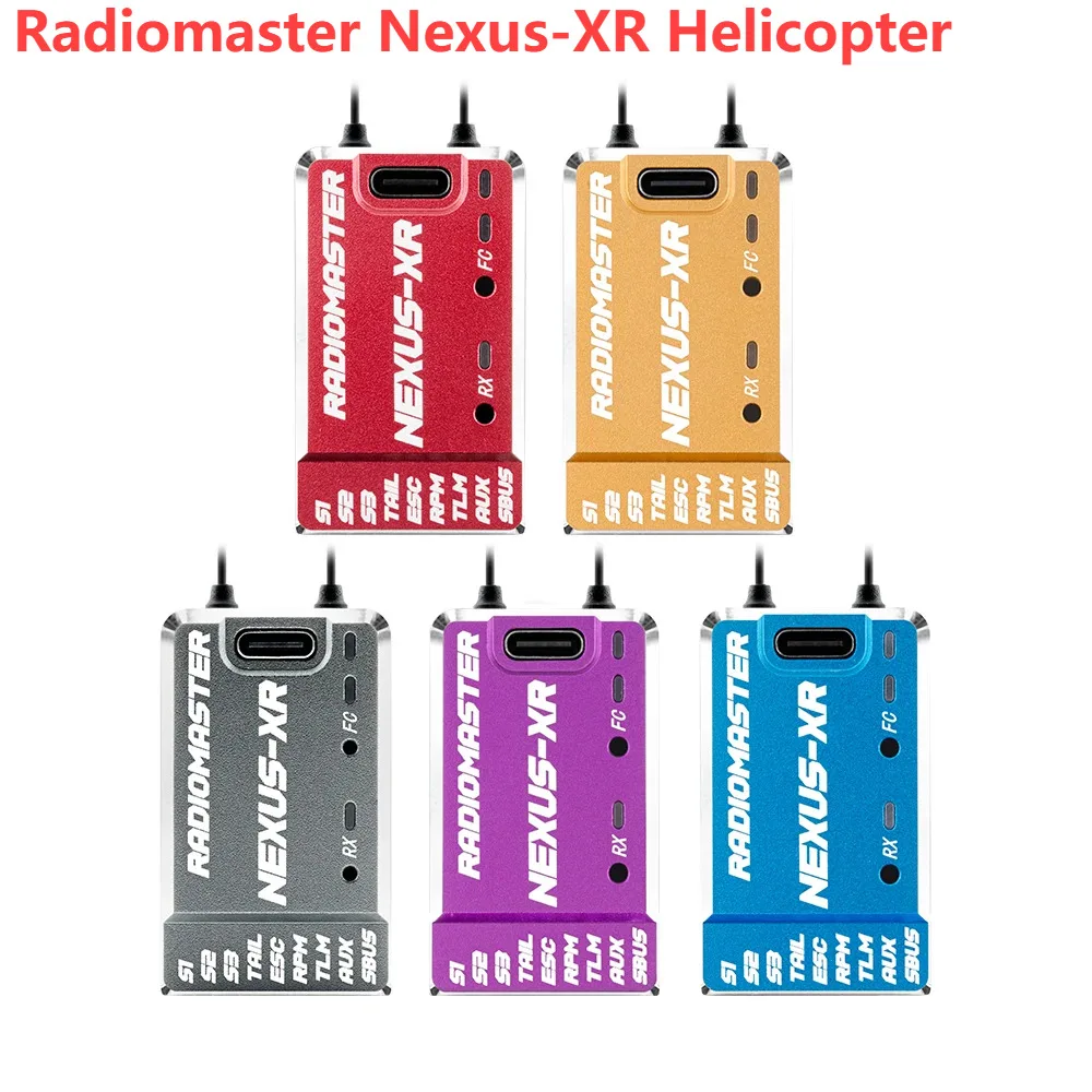

Radio master Nexus-XR H elicopter Flight Controller with Internal Receiver