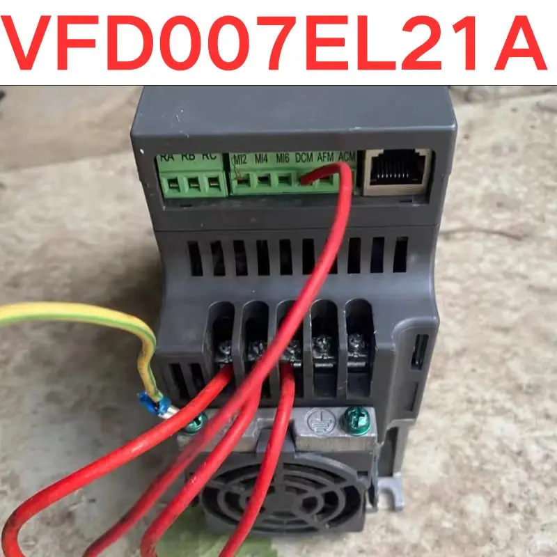 Imagem -04 - Teste de Segunda Mão ok Inversor 0.75kw Vfd007el21a