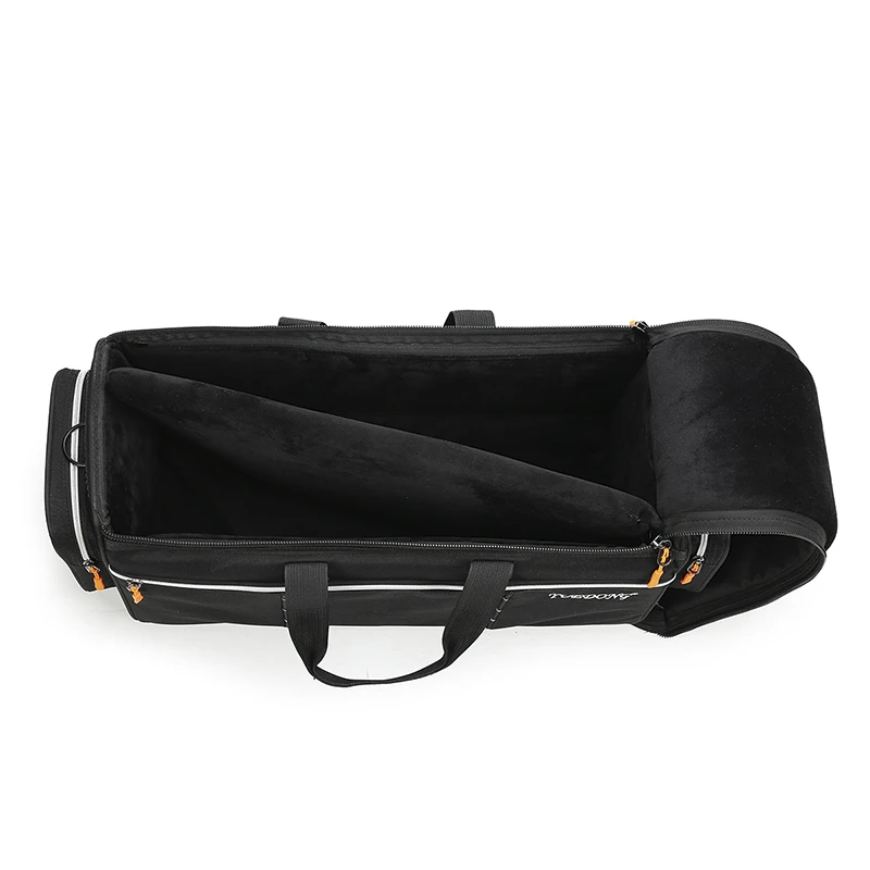 Portable Two Trumpet Case Bag, Thick and Durable Backpack, Wind Instrument Case Parts