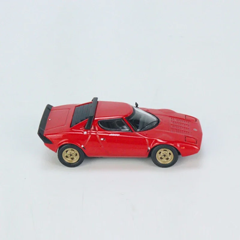 Mini gt 1:64 stratos hf stradale rosso arancio legierung modell auto #365 lhd