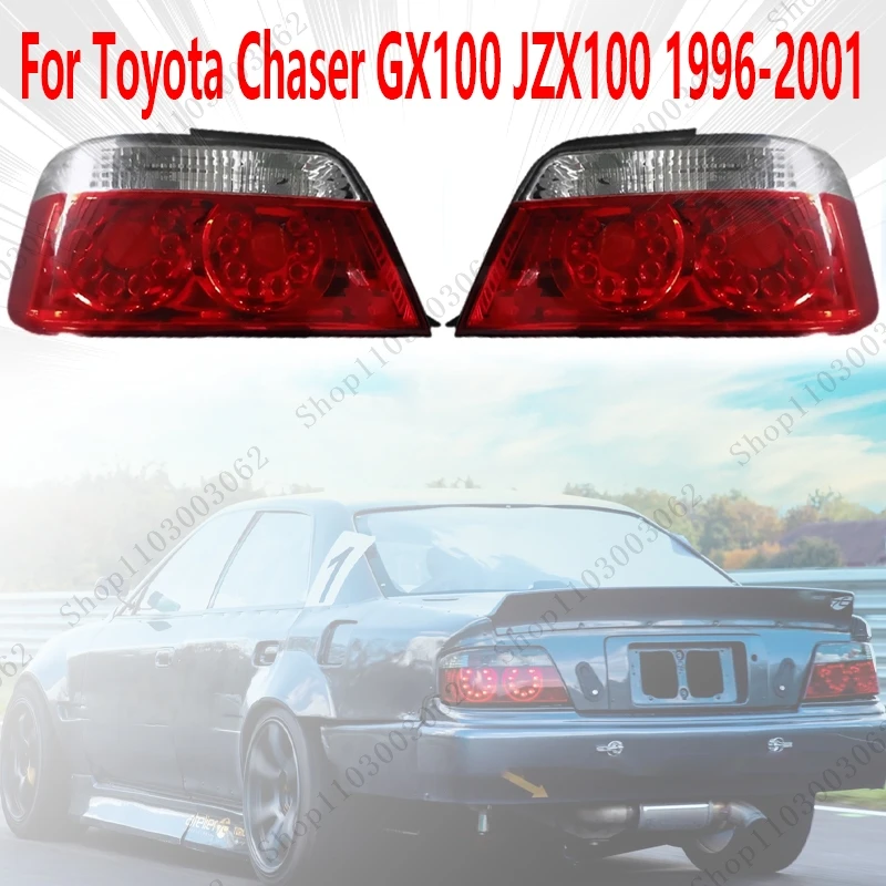 Tail Lights For Toyota Chaser GX100 JZX100 1996-2001 Car Rear Bumper Light Assembly Turn Signal Stop Light 8155122830 8155122820
