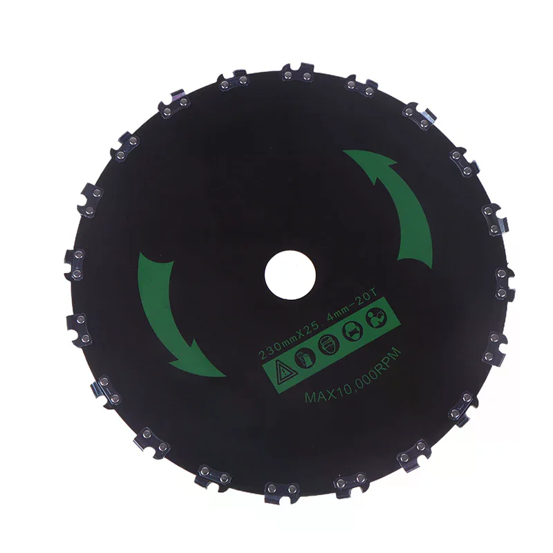 

20 9-дюймовых лезвий для кустореза - Зубчатые пильные полотна для триммеров и бензопил - для обрезки деревьев, резки травы и многого другого - Зубчатые