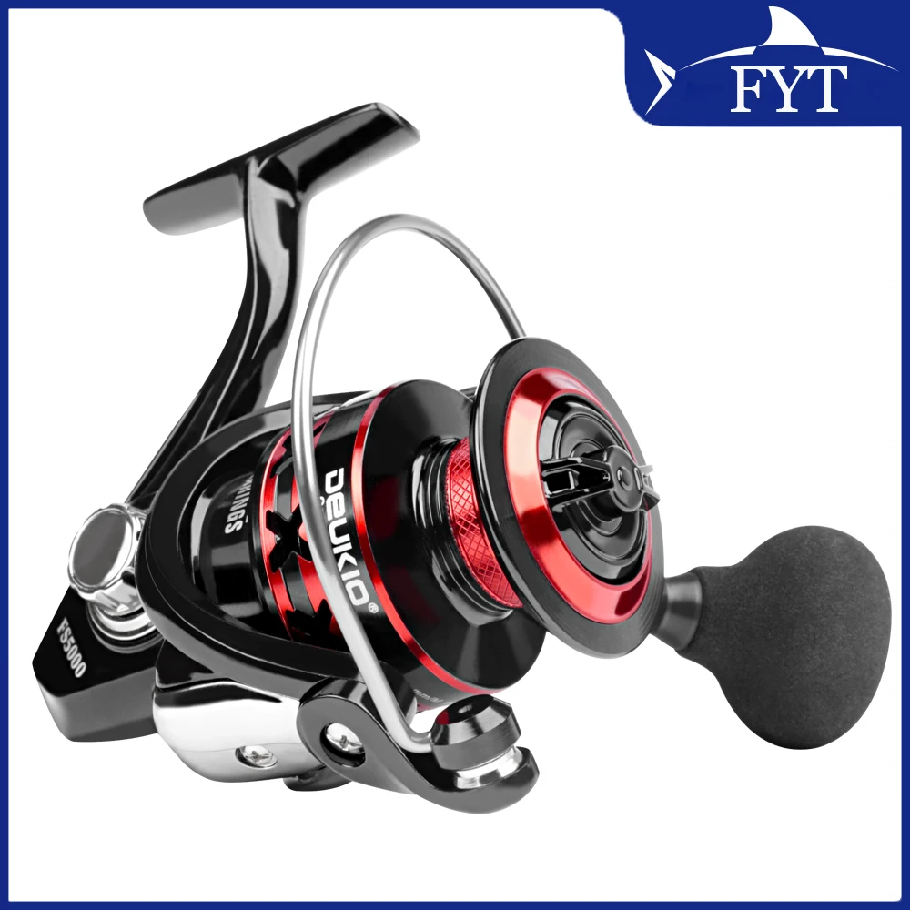 

Size FS2000-7000 5.0:1 Gear Ratio High Speed Fishing Reel Water Resistance 21KG Max Drag Spinning Reel Carp Fishing Reel