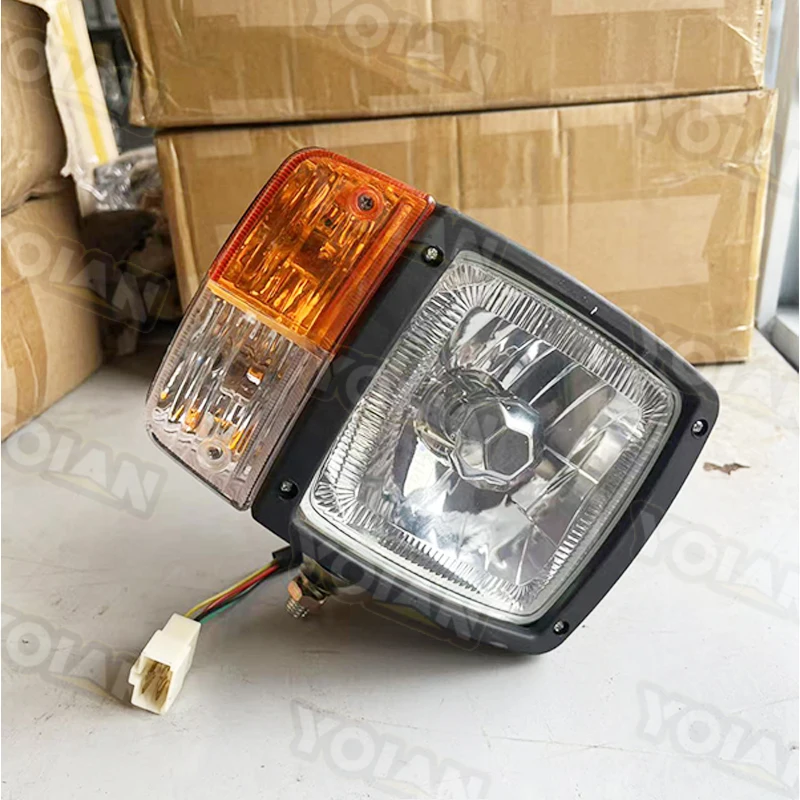 Headlight LED for Excavator for Liugong 836 856 816c Loader Backhoe Excavator Headlights
