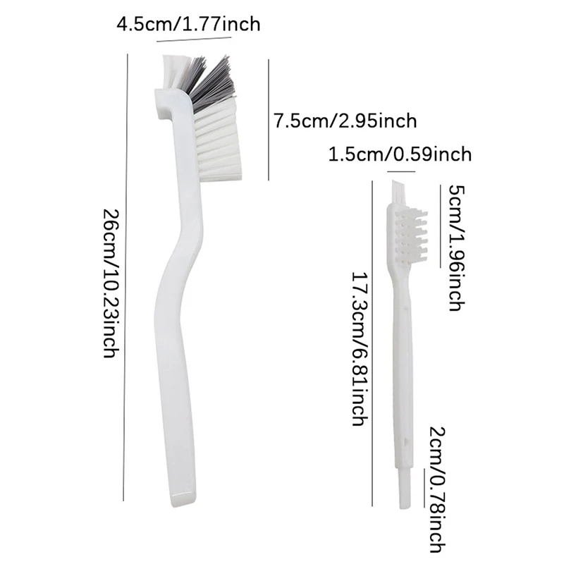2 Stuks Kookmachine Diepe Reinigingsborstel Juicer Breaker Crusher Snijkop Borstel Keuken Reinigingsborstel