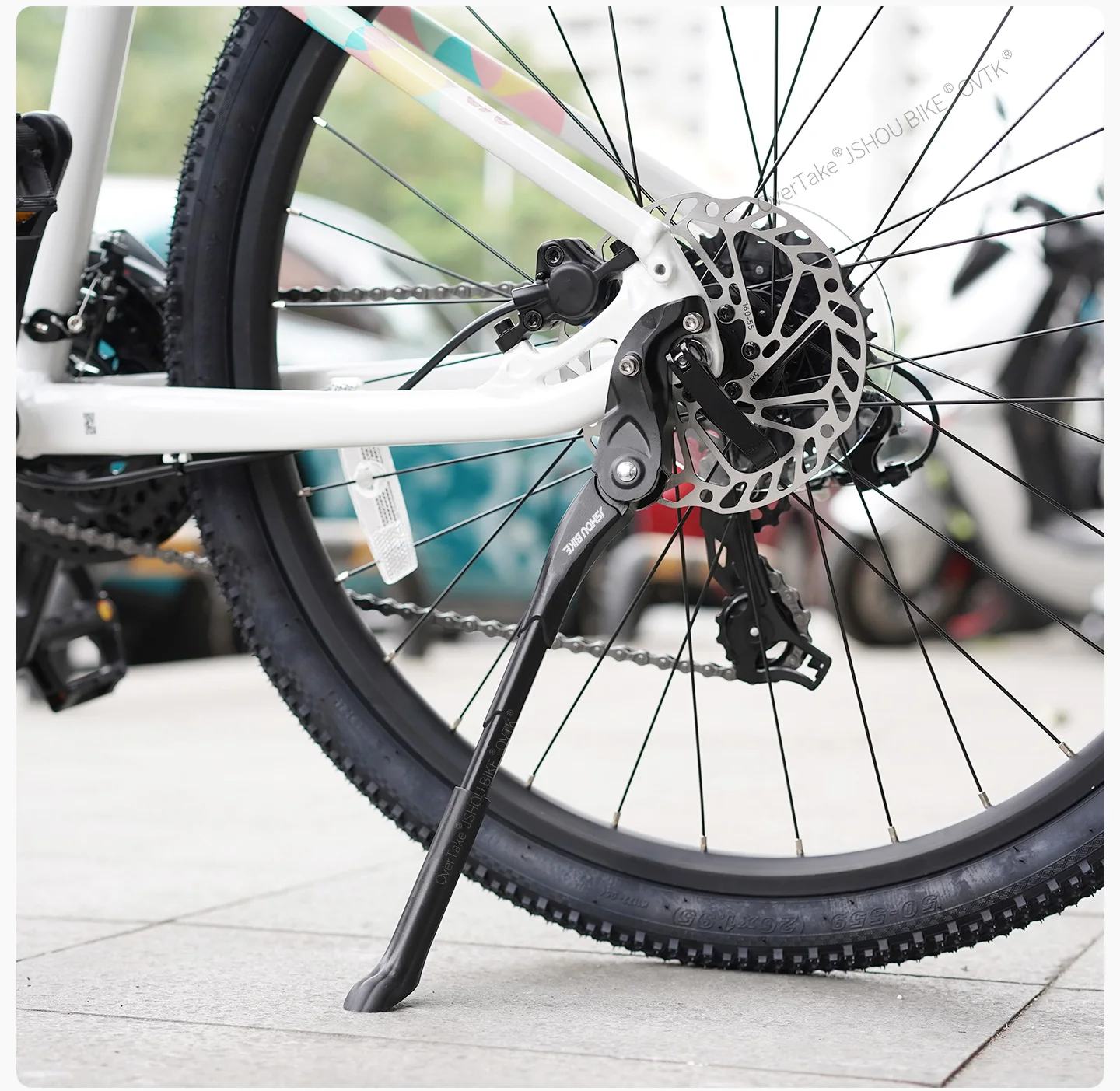 Adjustable Bicycle Kickstand Aluminum Alloy 18-24 26-29 inch Durable MTB Bicycle Side Support For Giant TREK Bicycle Accessories