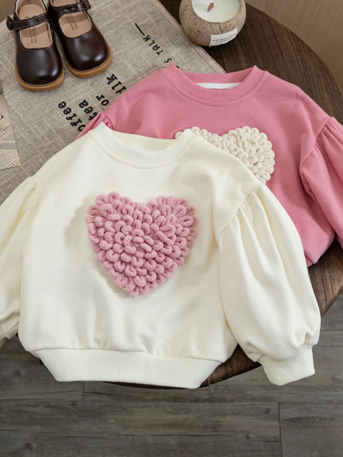 Felpa con Cappuccio Lunga e Larga per Ragazze, Stile Casual Coreano, Novità Primavera-Autunno, Materiale Morbido e Confortevole per Bambini