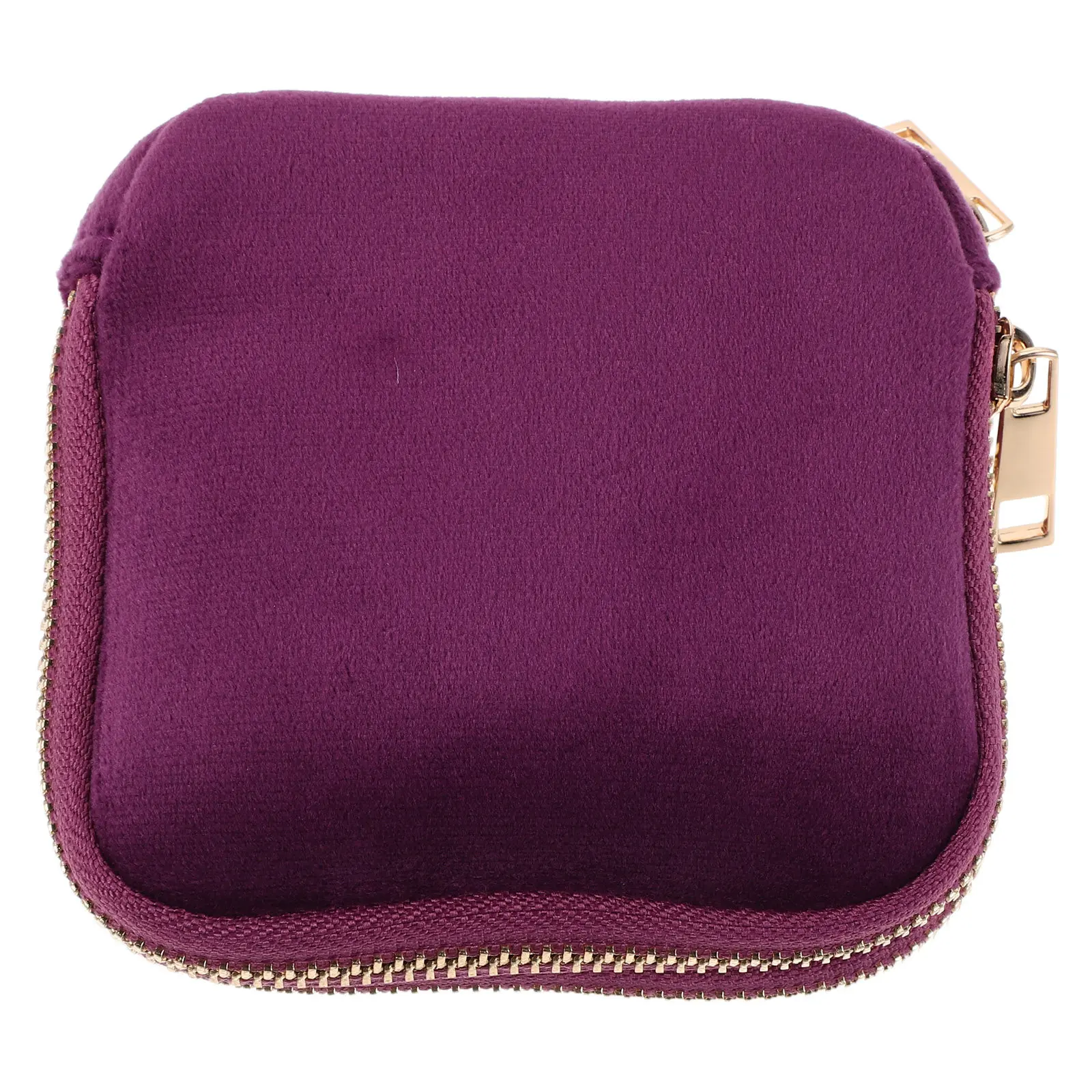 Compact Jewelry Travel Organizer Bag Zipper Closure Lightweight Design Multiple Compartments for Necklaces Rings Earrings