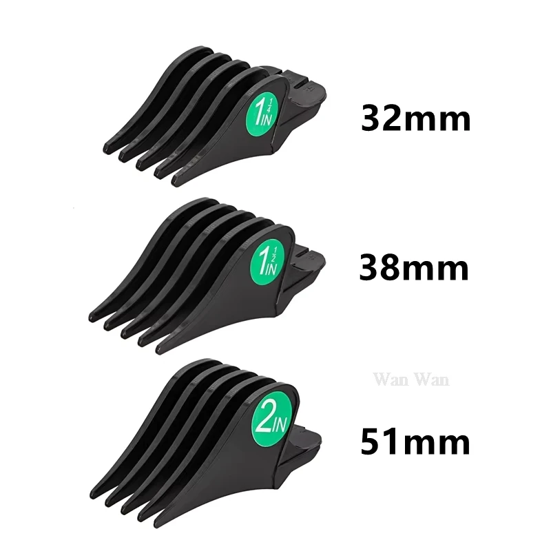 Large Size Limit Comb For Wahl Electric Clippers Cutting Guide Comb Barber Shop Hair Clipper Attachment 32mm 38mm 51mm Y0729