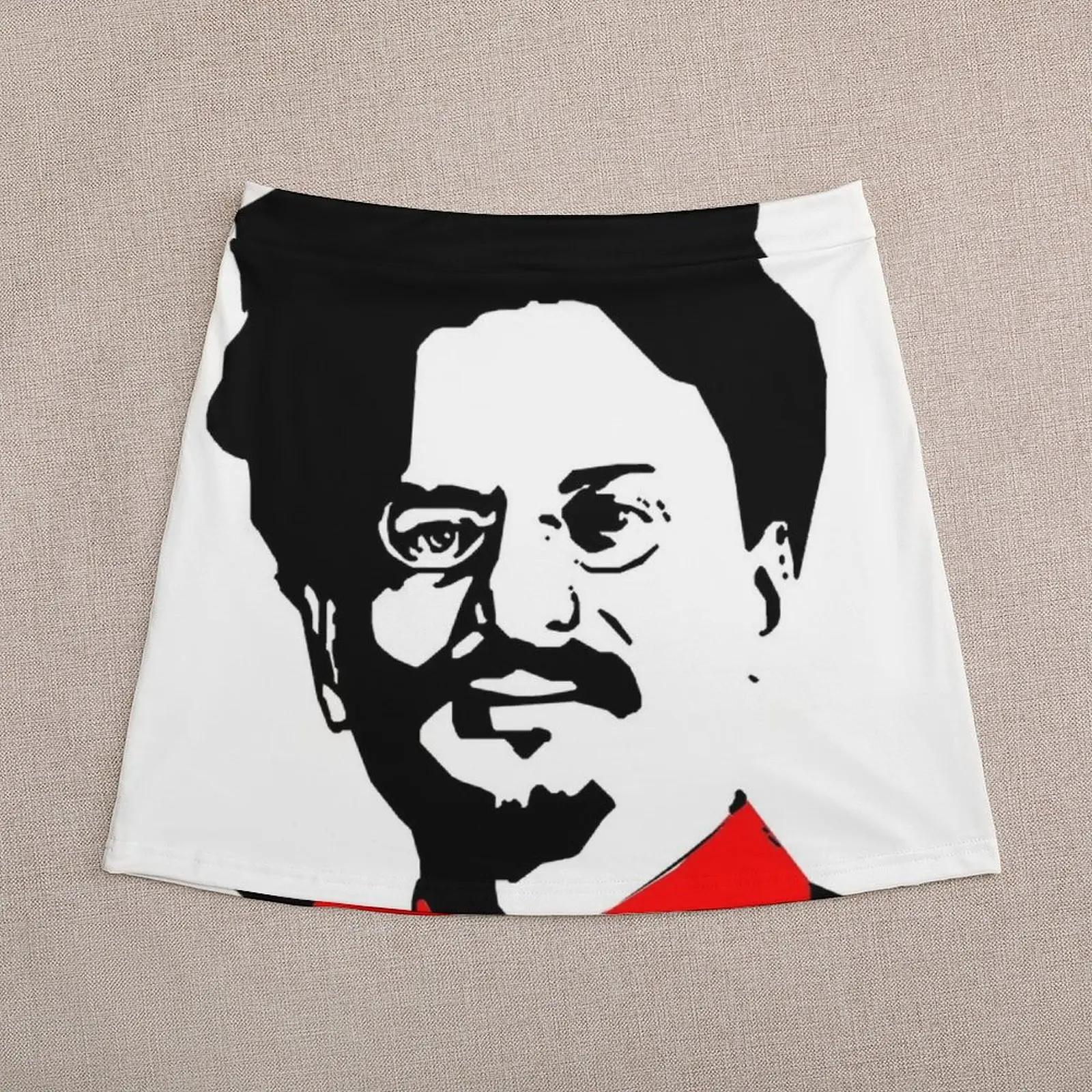 TROTSKY-Luxo Denim Mini Saia Feminina, Roupas Cosplay Elegante, Coréia