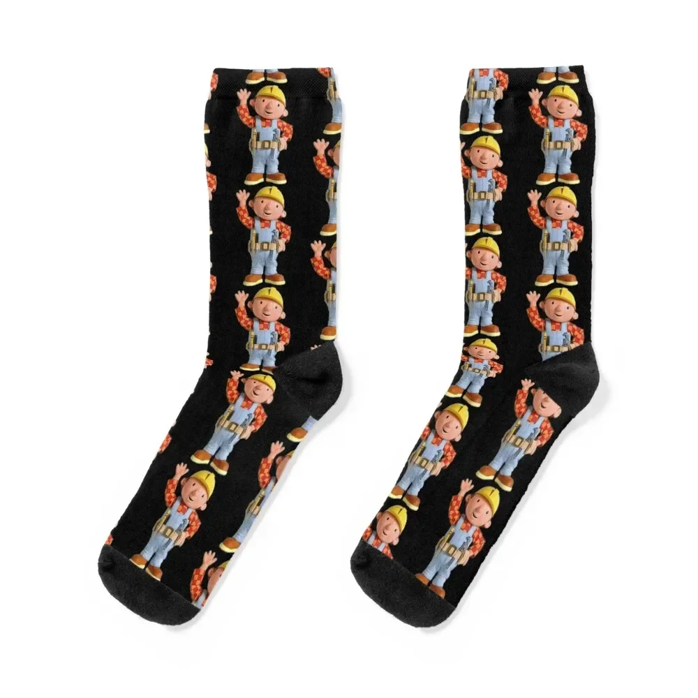 

Bob the Builder Classic . Socks sheer tennis cycling compression Woman Socks Men's
