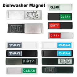 Room Cleaning Tips Cleanliness Signs Hotel Magnetic Sign Acrylic Kitchen Dishwasher Magnet Clean Dirty Sign Home Room Decoration