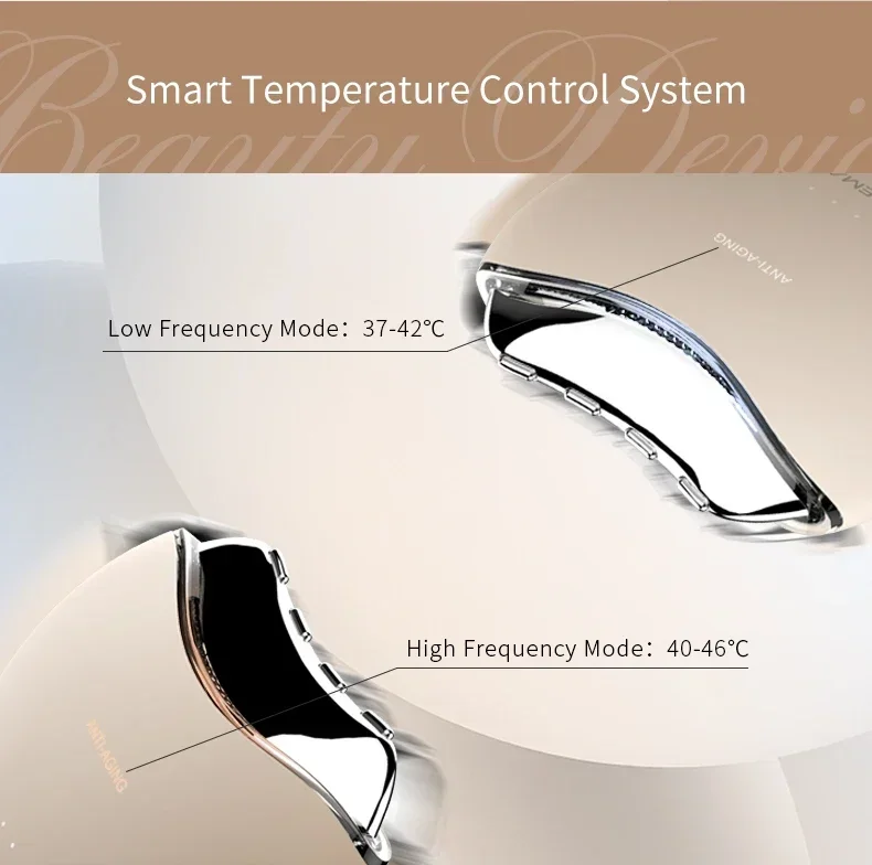 Nowe urządzenie RF do twarzy Częstotliwość radiowa przyrząd kosmetyczny photonowy przeciwstarzeniowy lifting twarzy RF urządzenie kosmetyczne